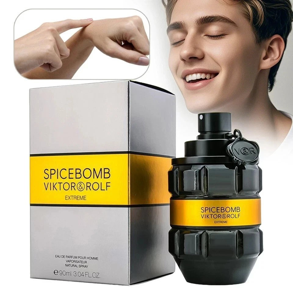 Spicebomb Extreme by Viktor & Rolf 3.04 Oz EDP Cologne for Men Brand New in Box.