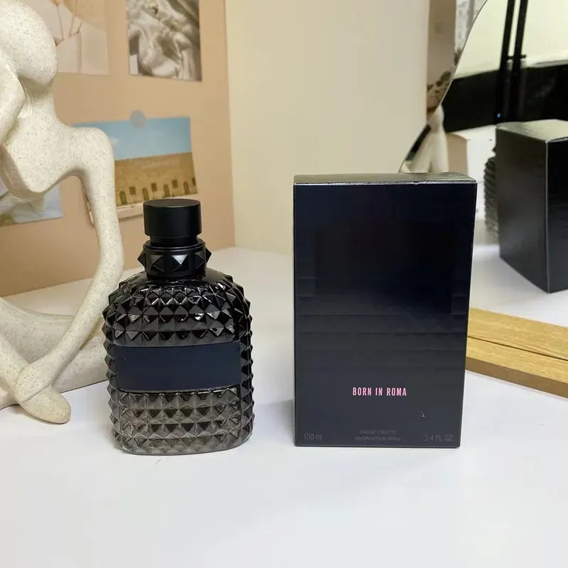 Born in Roma Intense Perfume Coral Fantasy the Gold Men Women Fragrance Cologne 100Ml Eau De Parfum Long Lasting Floral Spray US Stock Dropshipping
