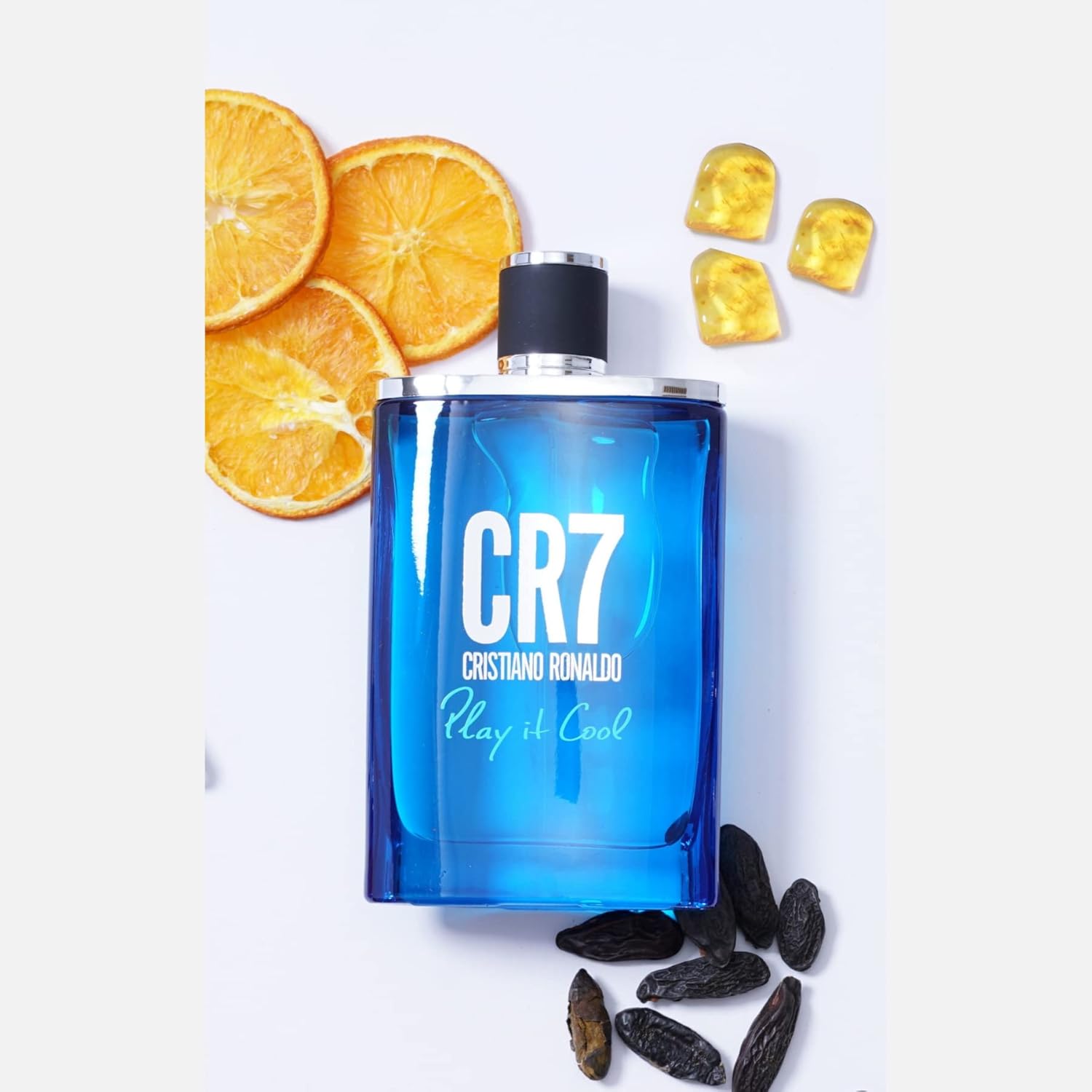 CR7 Play It Cool - Blends Bright Citruses and Aromatic Fougere Notes - Fresh, Invigorating and Sensual - Light Enough for Everyday Wear - Masculine Fragrance - 1.7 Oz EDT Spray
