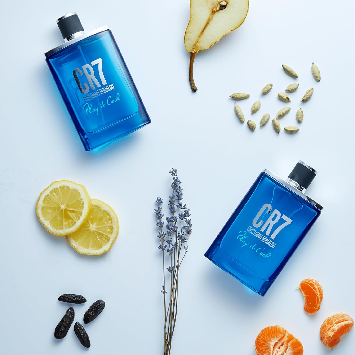 CR7 Play It Cool - Blends Bright Citruses and Aromatic Fougere Notes - Fresh, Invigorating and Sensual - Light Enough for Everyday Wear - Masculine Fragrance - 1.7 Oz EDT Spray
