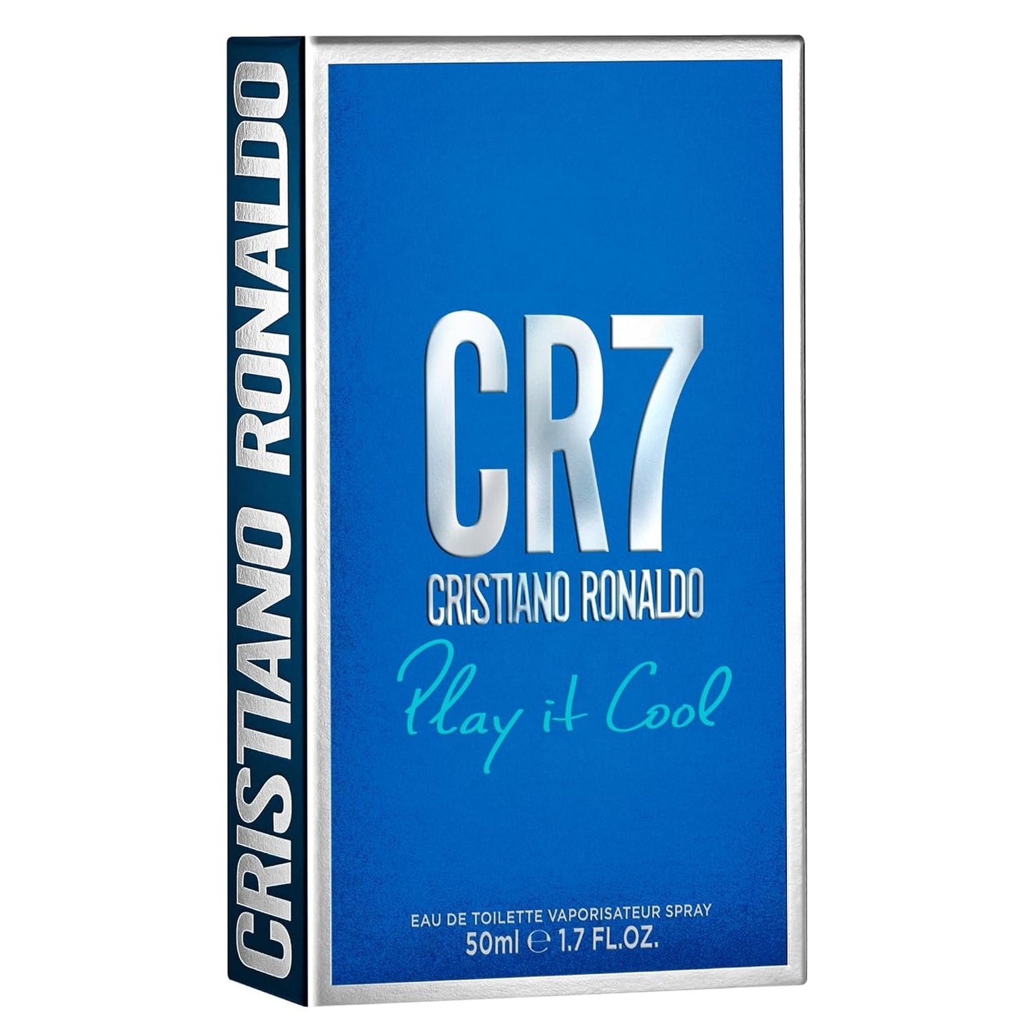 CR7 Play It Cool - Blends Bright Citruses and Aromatic Fougere Notes - Fresh, Invigorating and Sensual - Light Enough for Everyday Wear - Masculine Fragrance - 1.7 Oz EDT Spray