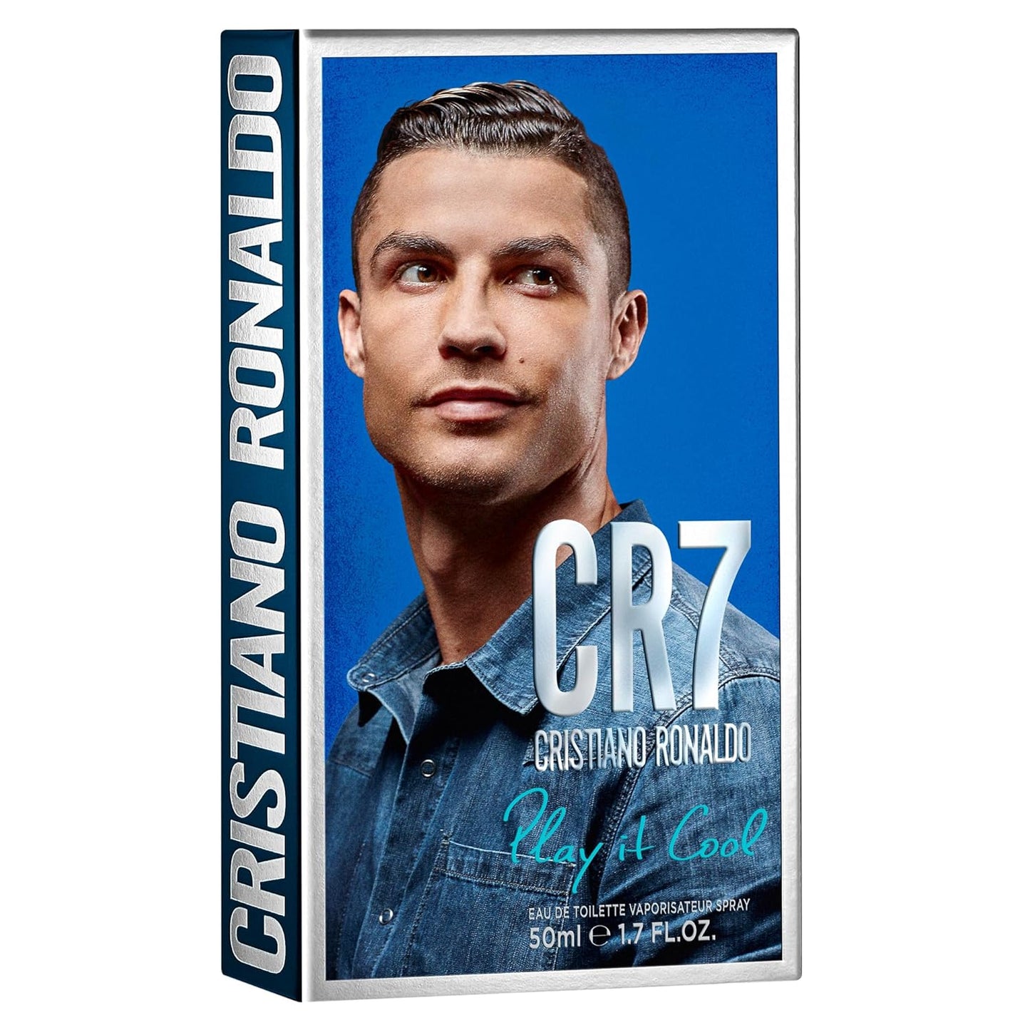 CR7 Play It Cool - Blends Bright Citruses and Aromatic Fougere Notes - Fresh, Invigorating and Sensual - Light Enough for Everyday Wear - Masculine Fragrance - 1.7 Oz EDT Spray