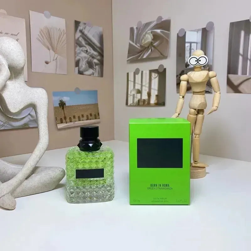 Born in Roma Intense Perfume Coral Fantasy the Gold Men Women Fragrance Cologne 100Ml Eau De Parfum Long Lasting Floral Spray US Stock Dropshipping