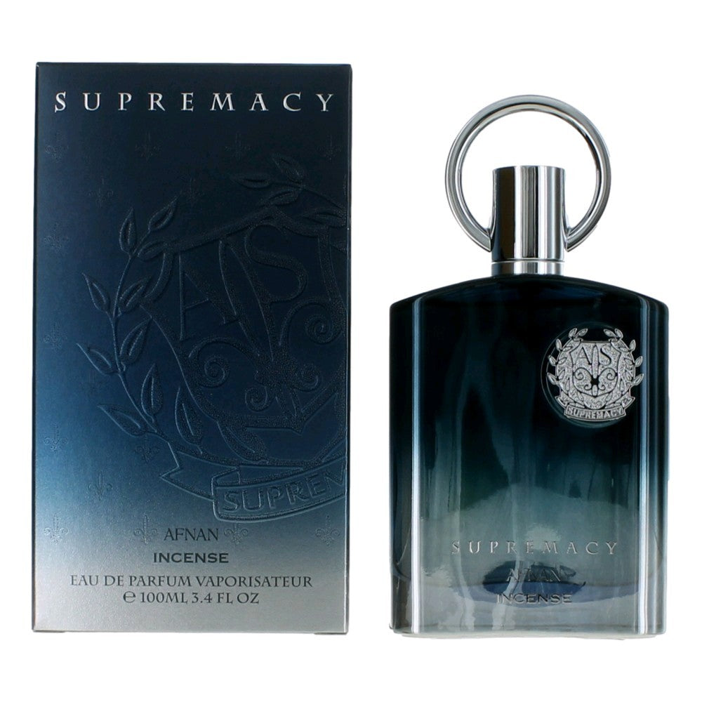 Supremacy Incense by Afnan, 3.4 Oz EDP Spray for Men