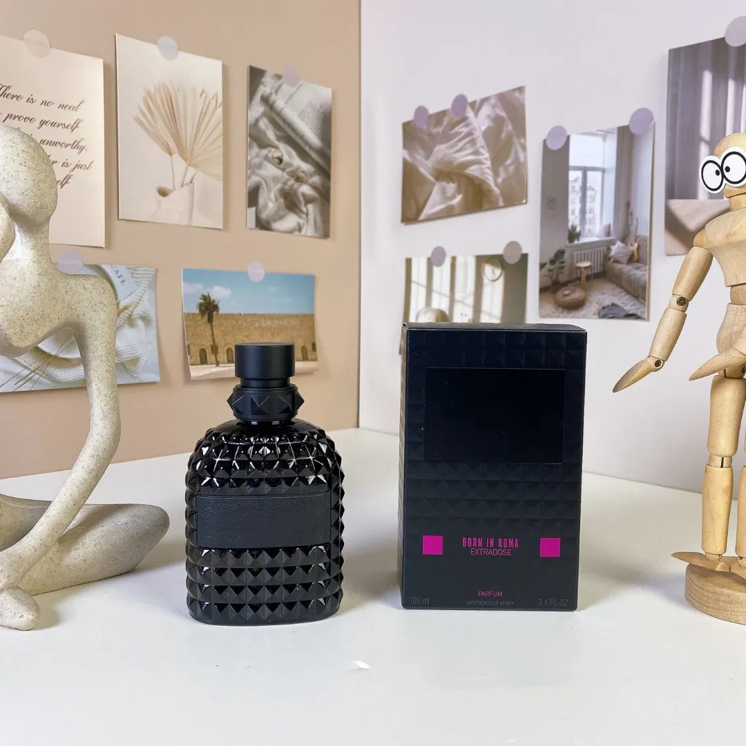 Born in Roma Intense Perfume Coral Fantasy the Gold Men Women Fragrance Cologne 100Ml Eau De Parfum Long Lasting Floral Spray US Stock Dropshipping